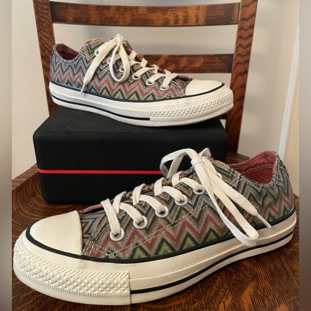 Converse x Missoni Limited Edition Chuck Taylor All Star Zigzag Sneakers